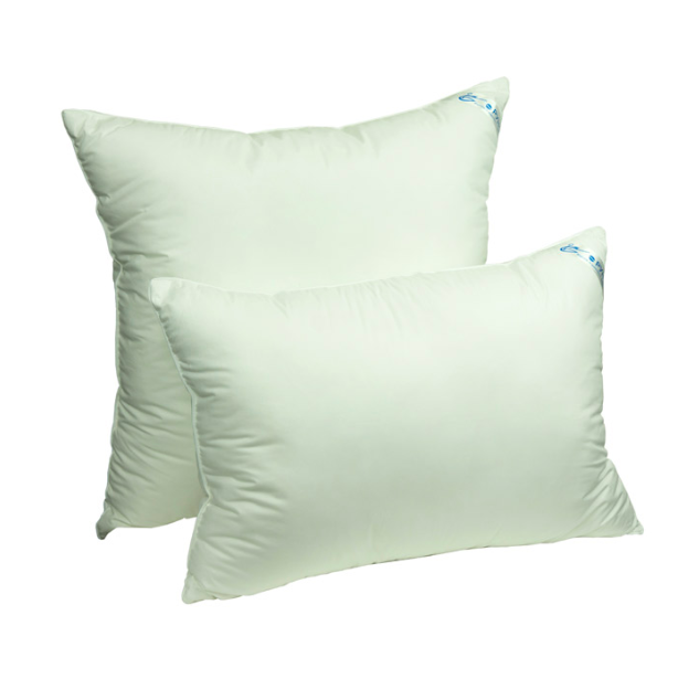 Белая Подушка Из Искусственного Лебяжьего Пуха Чехол Тик Всесезонная ...