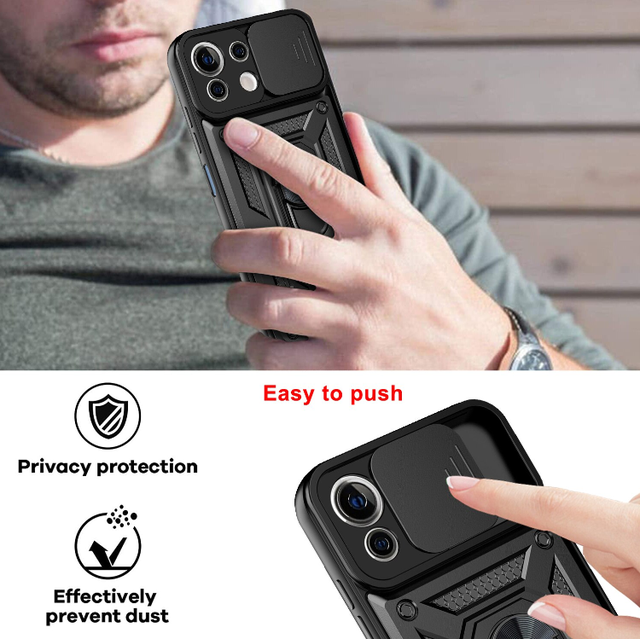 Ударопрочный чехол Camshield Serge Ring for Magnet для Xiaomi Mi 11 