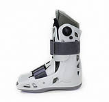 Пневматичний ортопедичний чобіт із короткою основою та регулюванням тиску AIRSELECT SHORT DJO Global, фото 6