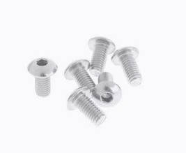 Болт гальмівного диска М5х9мм, срібло, к-т 6 шт