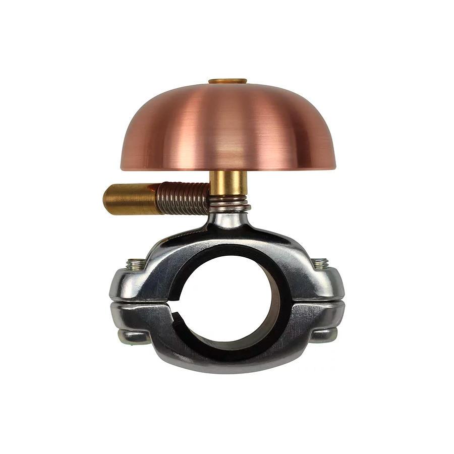 Дзвінок MINI KAREN CRANE, Brushed Copper, 45мм латунь, зажим