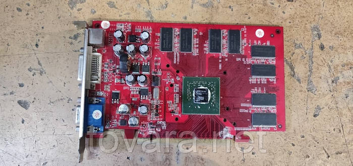 Видеокарта Gainward GeForce 6600 128MB TV-Out DVI PCI-E № НР220407