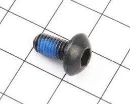 Болт гальмівного диска М5х9мм, чорний, к-т 6 шт