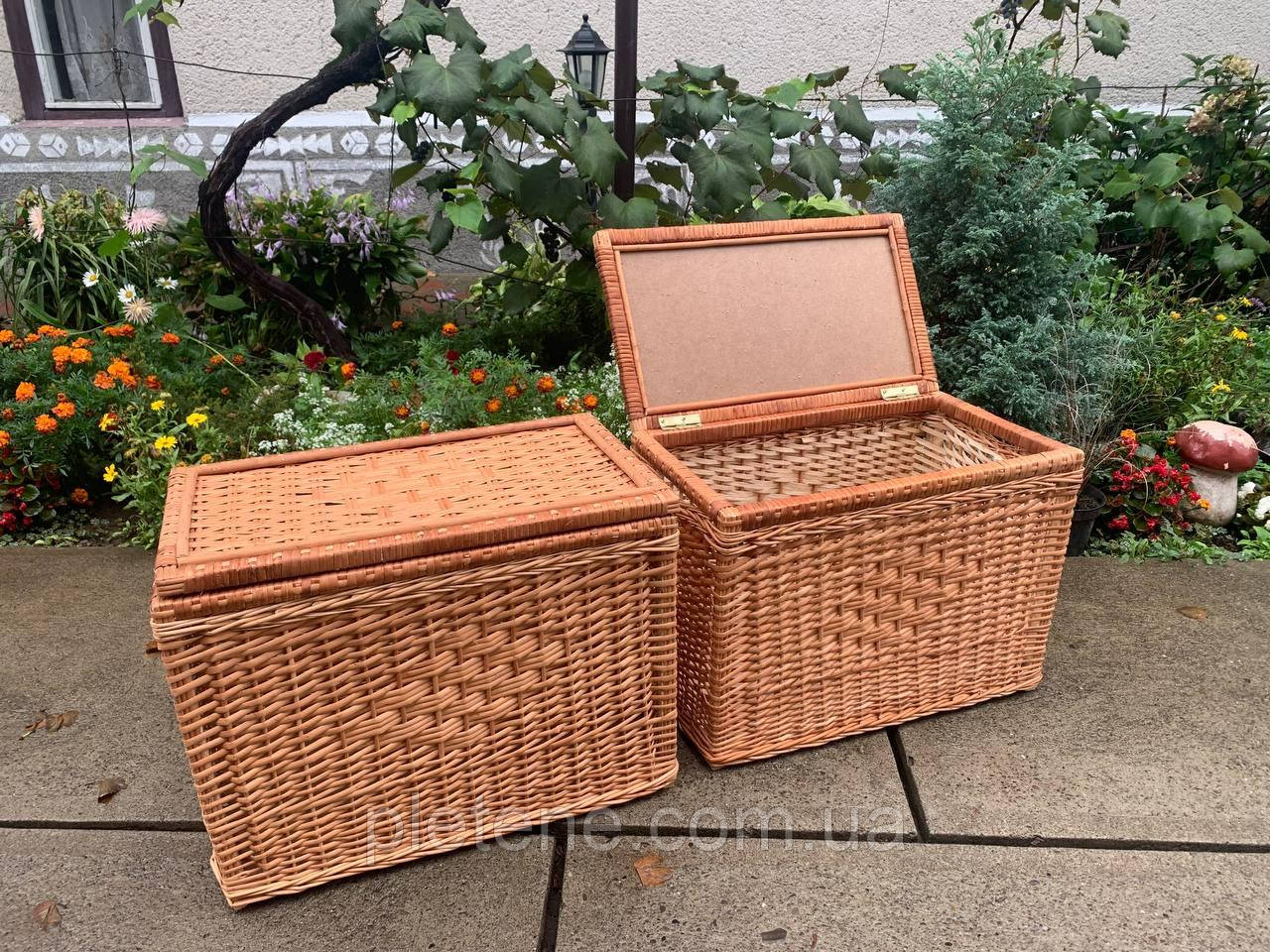Ящик для зберігання з лози., фото 1