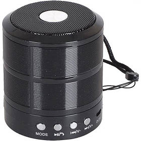 Колонка портативна "MINI" COLOR-IT WS-887-X1-214 7см (Чорний), Toyman