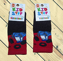 Шкарпетки демісезонні для хлопчика з машинкою Розміри 10-12 12-14