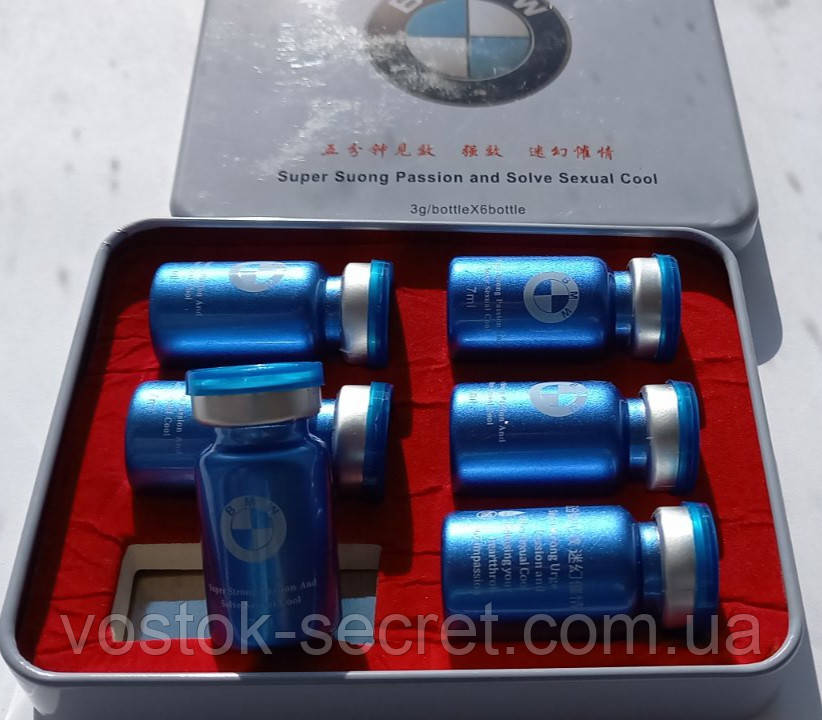 Жіночий стимулятор секса "BMW Sex Drops" 1 флакон, 7 мл