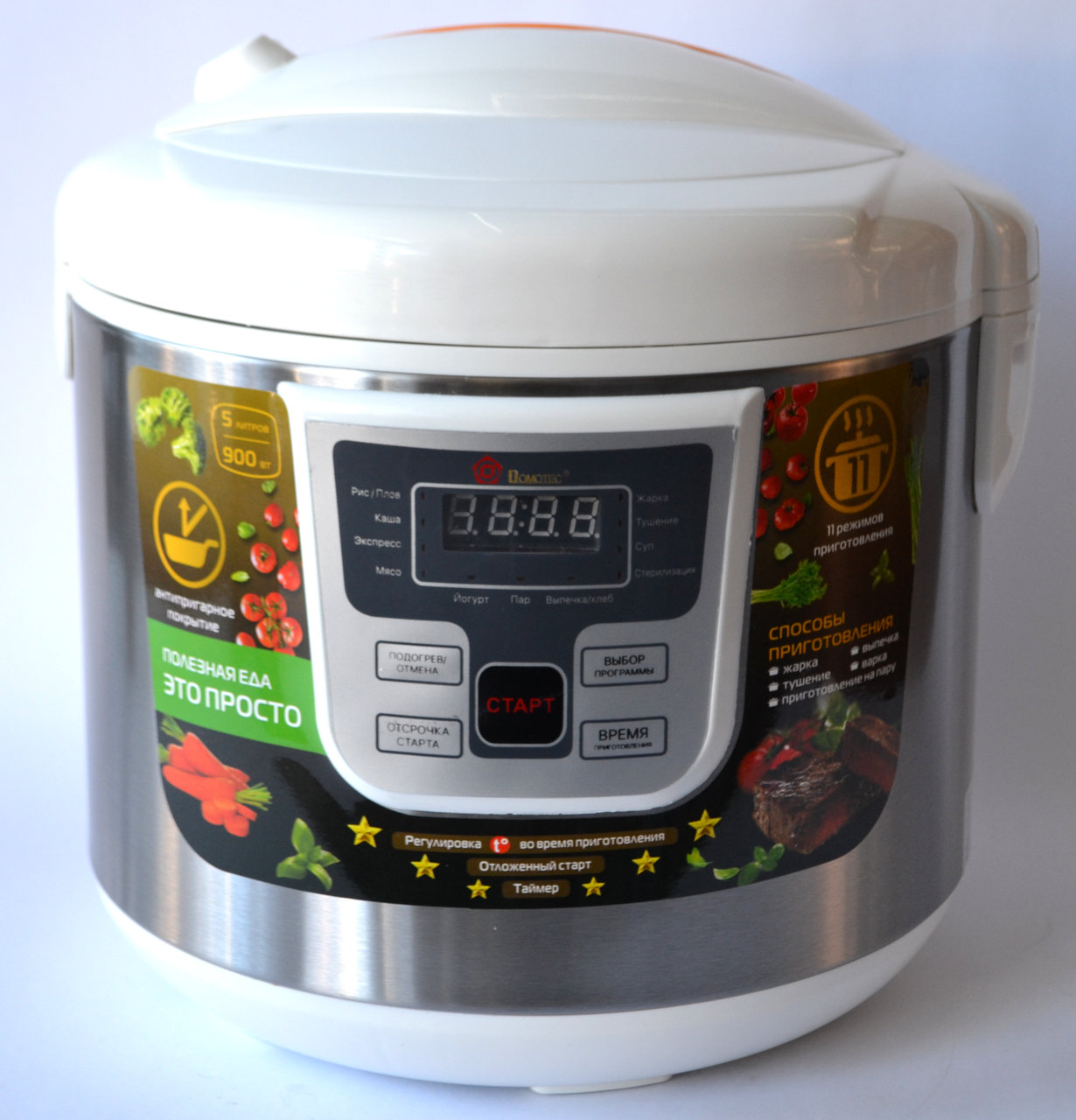 Мультиварка Domotec MS 7724 (5 л, 11 програм)