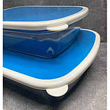 Набір скляних прямокутних лотків 2 шт A-Plus 1084, фото 6