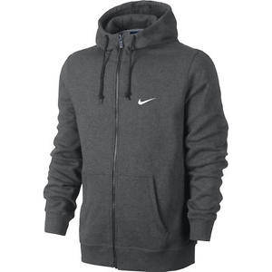 Nike club fz hoody swoosh hotsell