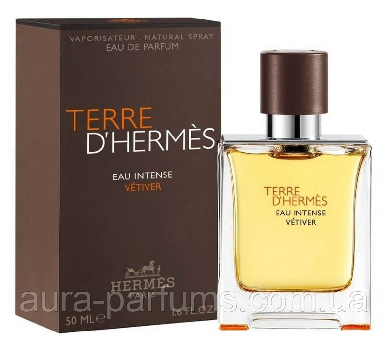 Чоловічі парфуми Hermes Terre D'Hermes Eau Intense Vetiver Парфумована вода 100 ml/мл оригінал