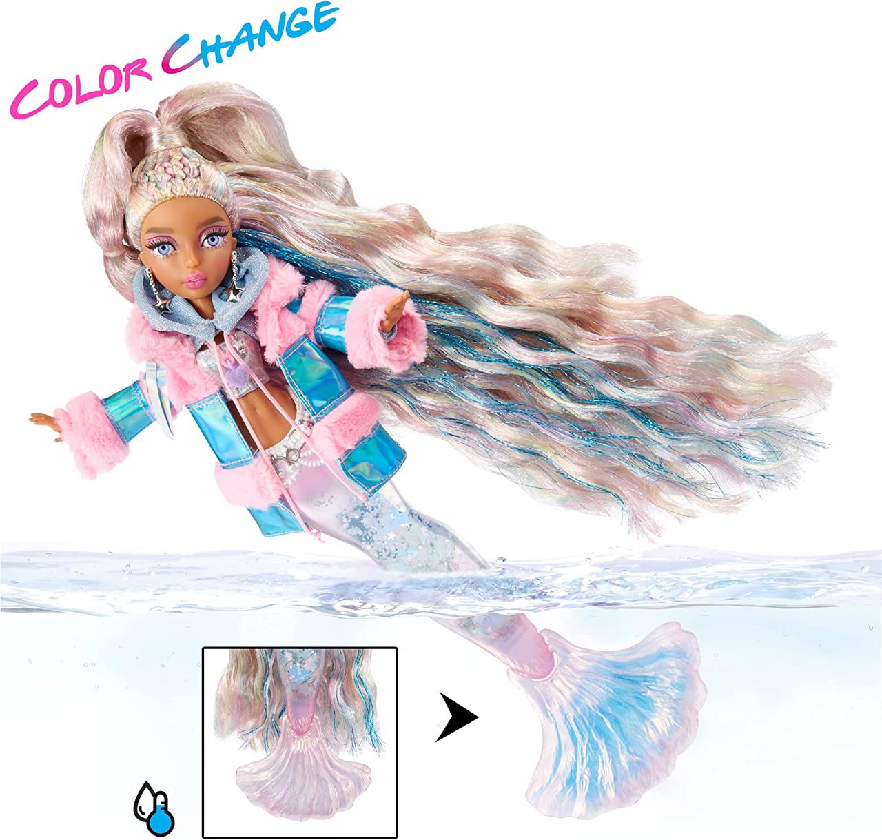 Кукла Русалка зимние волны Кишико Mermaze Mermaidz Winter Waves Kishiko - фото 3 - id-p1675512808