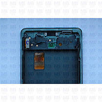 Дисплей із сенсором Samsung G780 Galaxy S20 FE Cloud Mint, GH82-24219D, оригінал у складі з рамкою!, фото 5