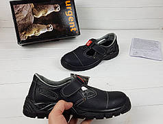 Сандалі шкіряні робітники спецвзуття захисне повсякденне чоловіче євро взуття робоче для працівників польша