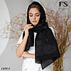 Чорний шарф Катря, фото 7