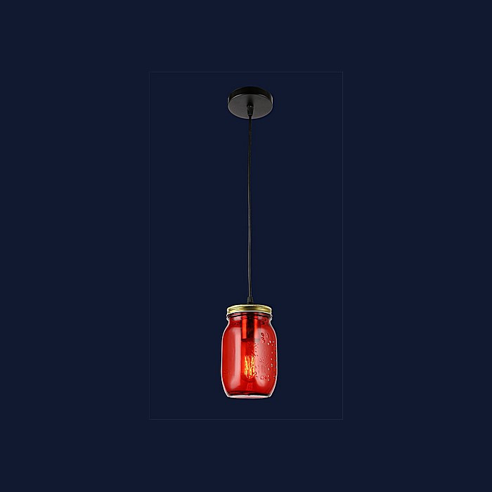 Люстра світильник у стилі лофт Levistella 758865-1 RED, фото 1