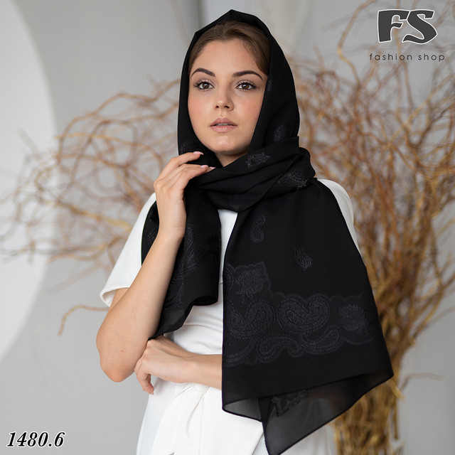 обрядовий шарф чорний
