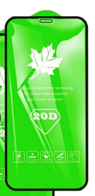 Захисне скло 20D для Apple iPhone 13 Pro Max повна проклейка олеофобне покриття