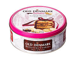 Печиво Old Denmark Tin Banana & Coconut, 150 г