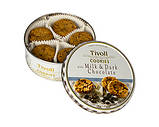 Печиво з молочним та чорним шоколадом Tivoli Cookies Milk & Dark Chocolate, 150 г, фото 2