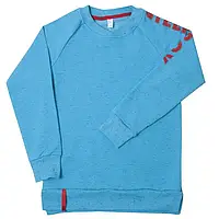 Светр дитячий для хлопчика Gabbi DG-17-18 Супербой Бірюзовий на зріст 134 (11490)