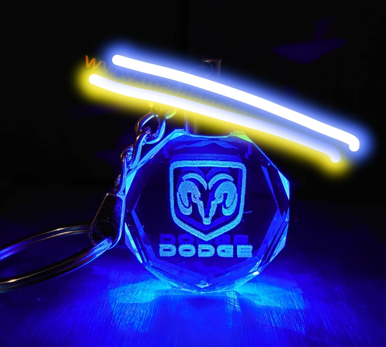 Led брелок кристал DODGE