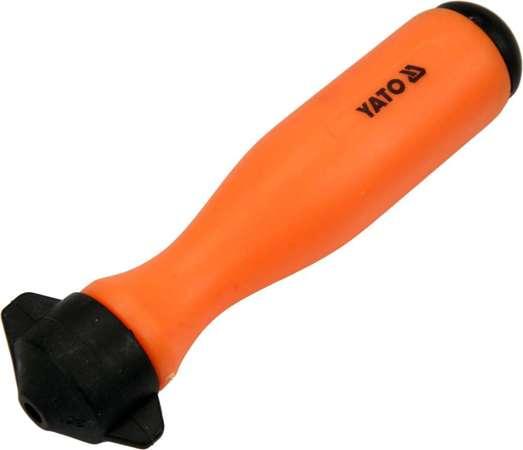 Ручка для напильника YATO : Ø= 4.8 мм. з різьбовим фіксатором, поліпропіленова (YT-85027) YT-85067