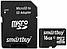 Карта пам' яті Smart Buy microSDHC (Class 10) 16 ГБ + SD адапттер (SB16GBSDCL10-01), фото 2