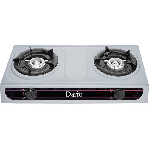 Настільна газова плита-таганок DARIO DR1012G з неіржавкої сталі