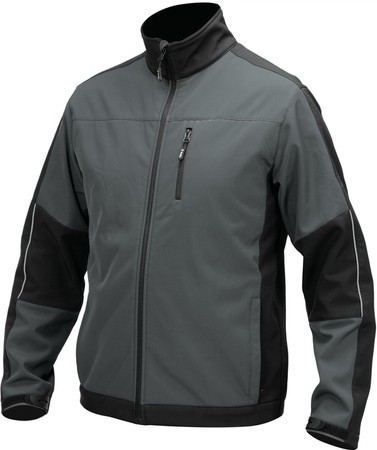 Куртка робоча SOFTSHELL YATO розмір L, чорно-темно-сіра, 3 кишені, 96% поліестер і 4% спандекс YT-79542