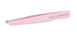 Пінцет для брів Сталекс Staleks BEAUTY & CARE 11 TYPE 6 закруглені кромки