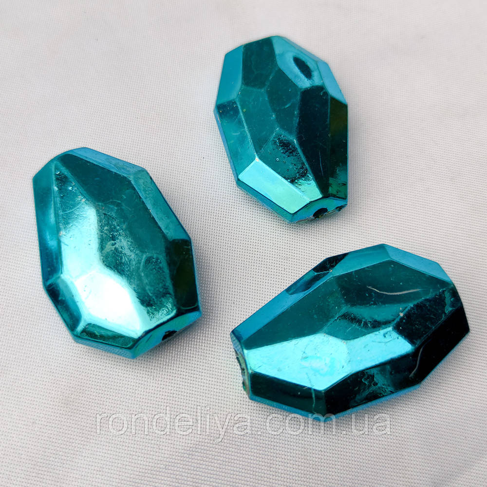 Намистина Камінь Бірюза, фото 1