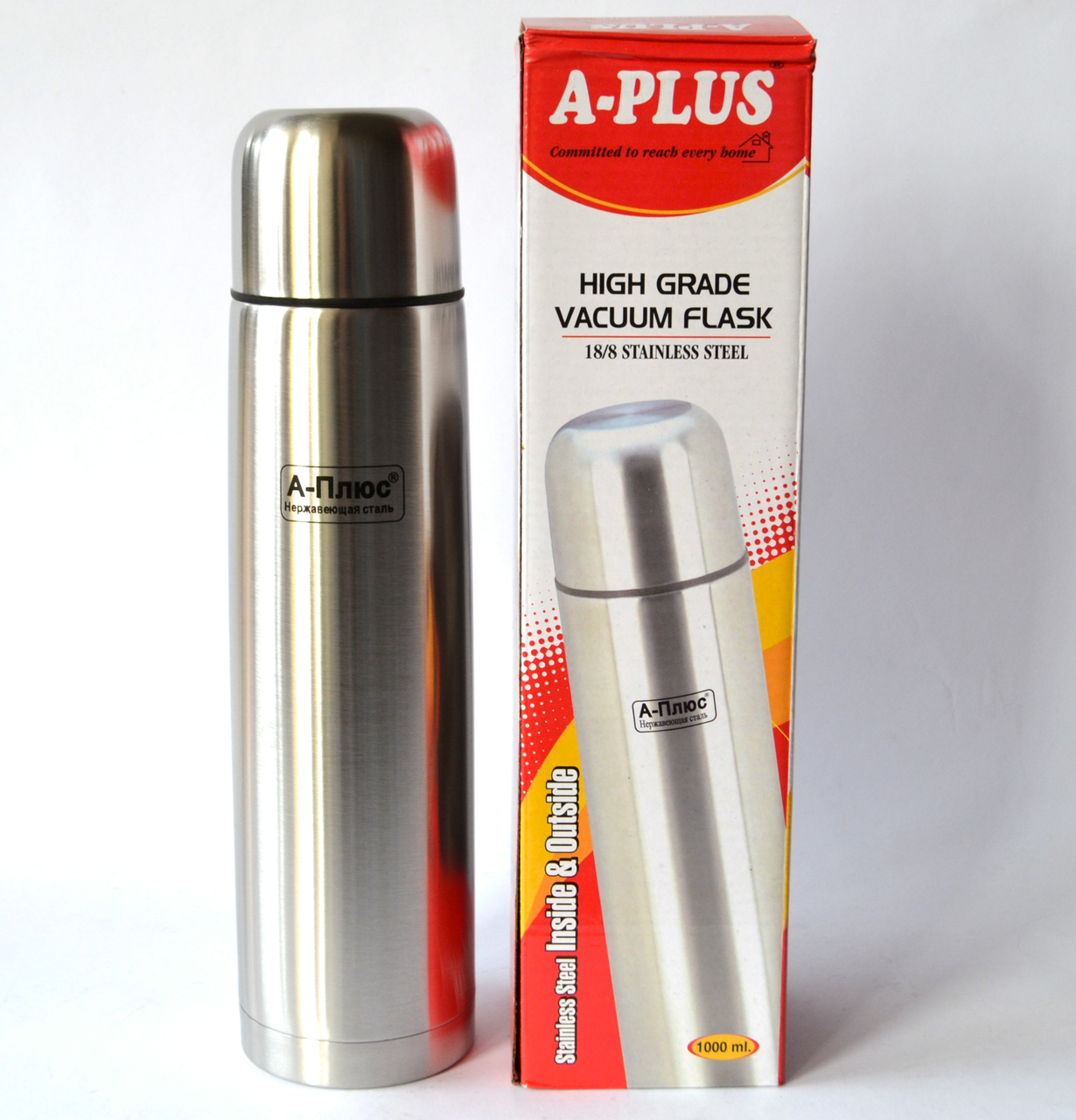 Термос A-Plus 1.0 л (FL 1754), фото 1