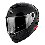 Мотошолом MT THUNDER 4 SV Solid Gloss Black, фото 3
