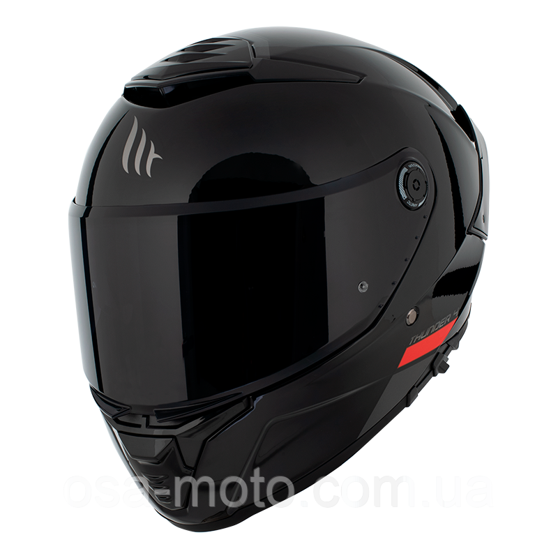 Мотошолом MT THUNDER 4 SV Solid Gloss Black