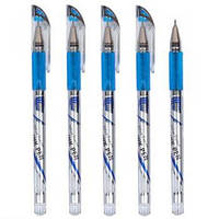 Ручка гелевая синяя 0,5мм Cello CL-601