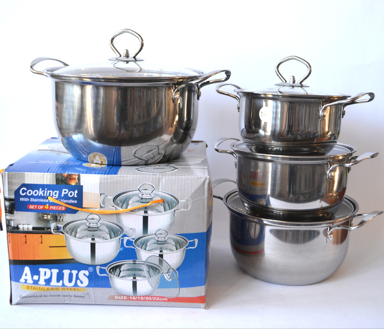 Набір Каструль A-Plus 2062, фото 1