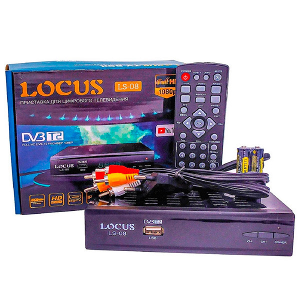 Т2 Ресивер Тюнер LOCUS LS-08 Металлический Корпус 12мес. — Купить ...