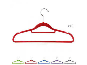 Вішалка з велюровим покриттям "Універсал" 10 шт R81948 G-Rich