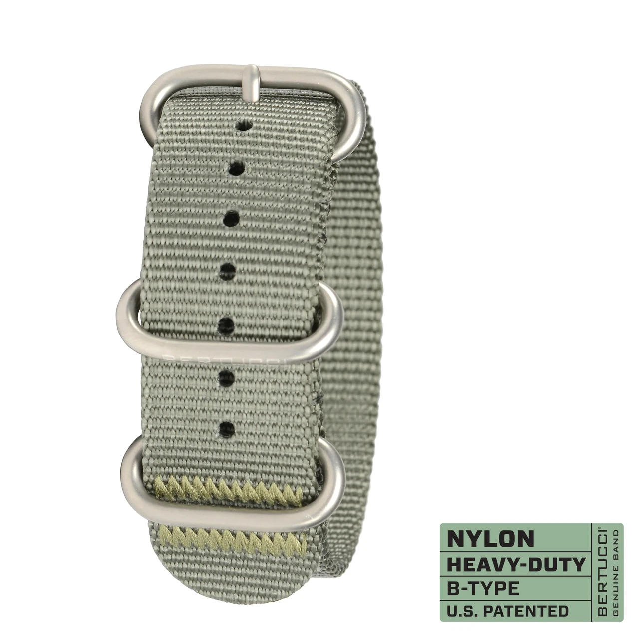 Ремінець нейлоновий bertucci #125 - Defender Drab™ w/ matte hardware, 7/8" - 22 mm size for A-2, A-3, A-6 & B-1 Cases, фото 1