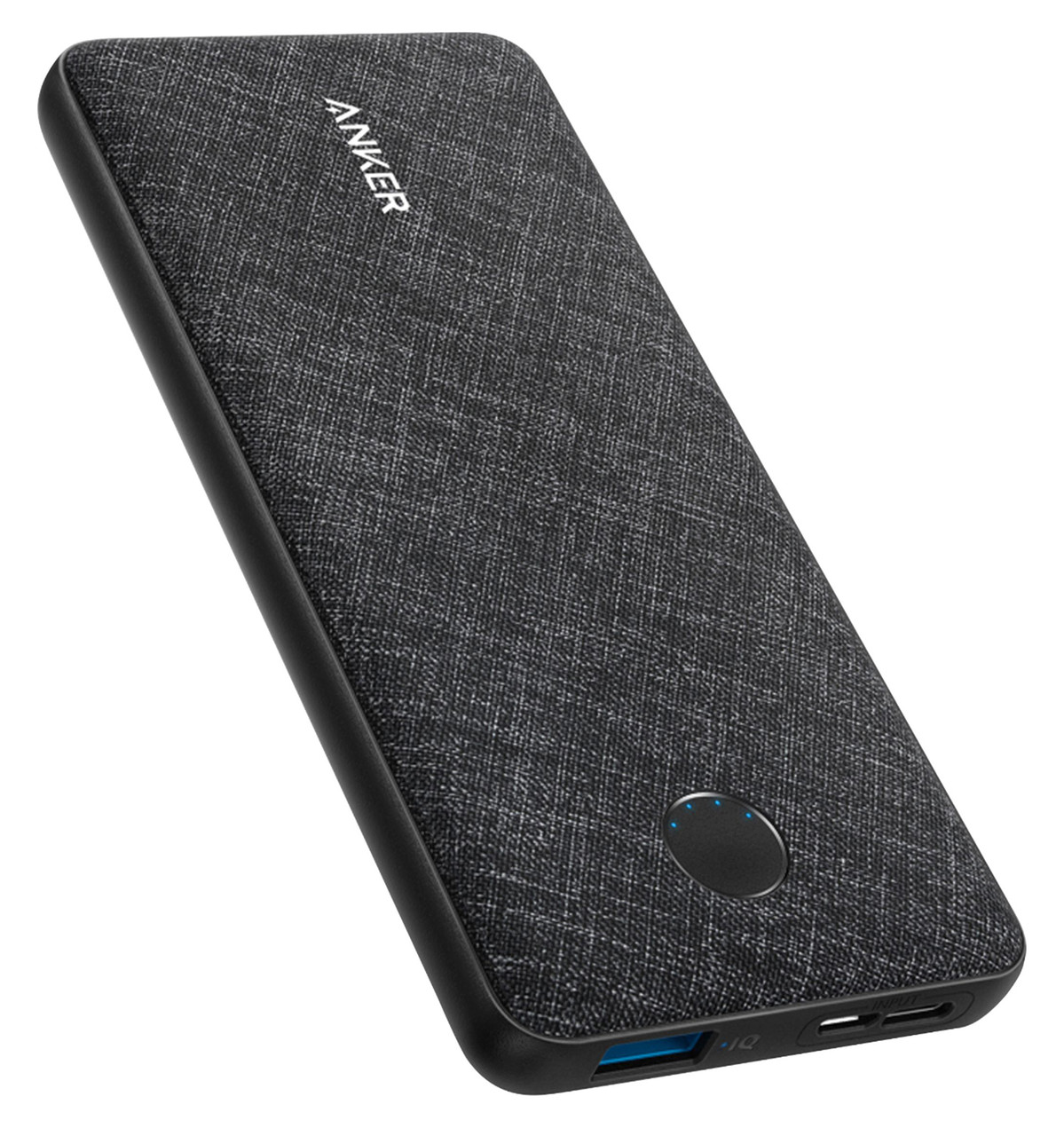 УМБ Power Bank (зовнішній акумулятор) ANKER PowerCore Metro Slim 10000 мАг Чорний (A1229H11)