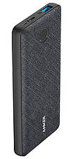 УМБ Power Bank (зовнішній акумулятор) ANKER PowerCore Metro Slim 10000 мАг Чорний (A1229H11), фото 3