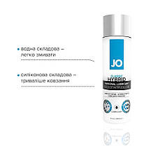 Густа змащення водно-силіконова System JO Classic Hybrid (240 мл) без парабенів, гліцерину і масел, фото 2