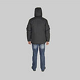 Куртка робоча Ельба чорна (Охорона), фото 4