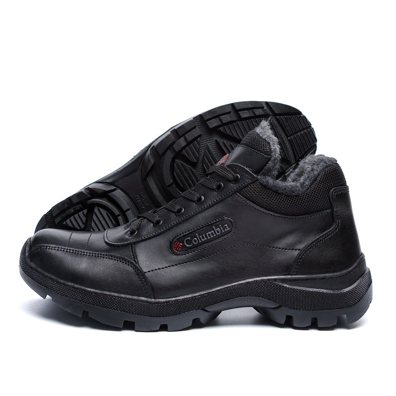 Чоловічі зимові шкіряні черевики Columbia ZK Antishok Winter Shoes, фото 1