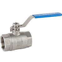 GENEBRE КРАН КРАВОВИЙ ДВУХСОСТАВНИЙ З НІЖАВАЛЬНИЙ СТАЛІ АІSI 304 GENEBRE 2011 05 ДУ20 РУ40