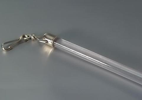 Паличка для штор прозора (пластик) 1,25 м, фото 1