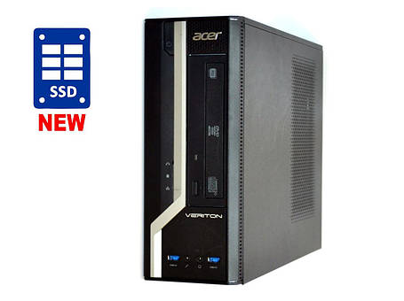 Комп'ютер Acer Veriton X2631G SFF/ Core i3-4130/ 8 GB RAM/ 128 GB SSD/ HD 4400, фото 1
