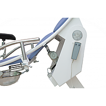 Крісло гінекологічне КГ-3е з електроприводом медичне (управління пульт) оглядове, фото 2