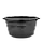 Супник з кришкою (РР) для холодних і гарячих страв 500 мл чорний ( 1/уп/20 шт), фото 3